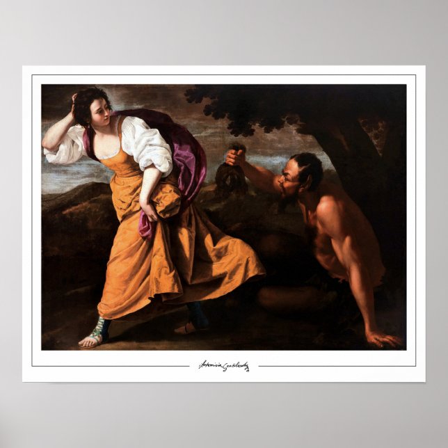 Artemisia Gentileschi Zedign Affiche d'art #42 (Devant)