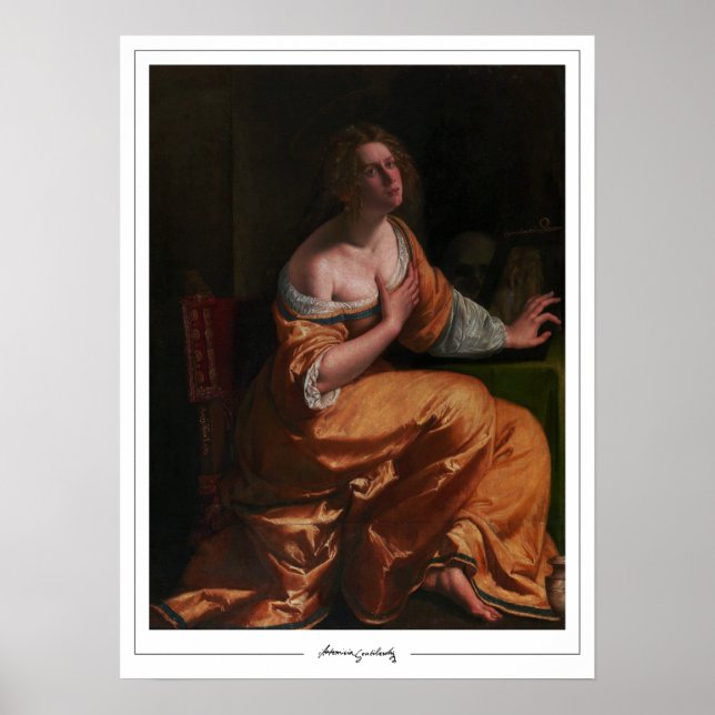 Artemisia Gentileschi Zedign Affiche d'art #48 (Devant)