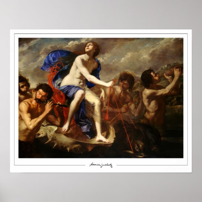 Artemisia Gentileschi Zedign Affiche d'art #9 (Devant)