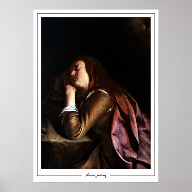 Artemisia Gentileschi Zedign Art Poster #81 (Devant)