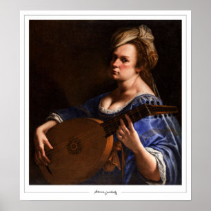 Artemisia Gentileschi Zedign Poster d'art #16