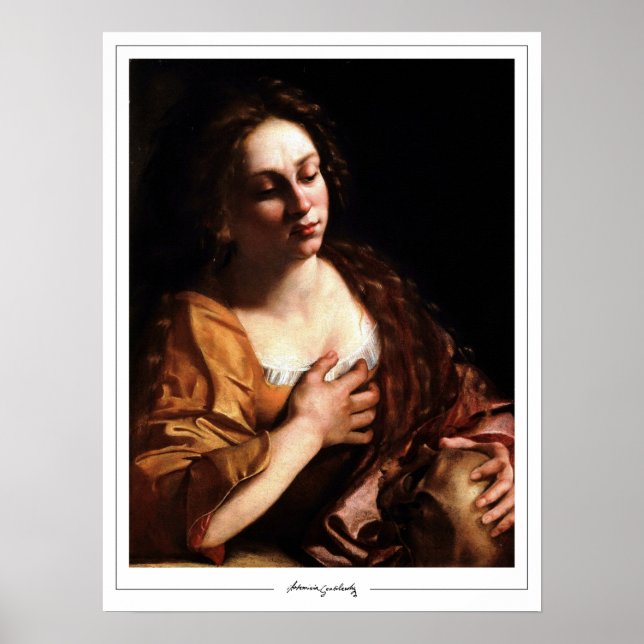 Artemisia Gentileschi Zedign Poster d'art #77 (Devant)