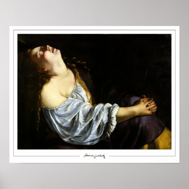 Artemisia Gentileschi Zedign Poster d'art #86 (Devant)