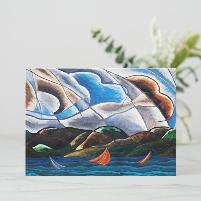 Arthur Dove, Nuages et Eau (Debout devant)