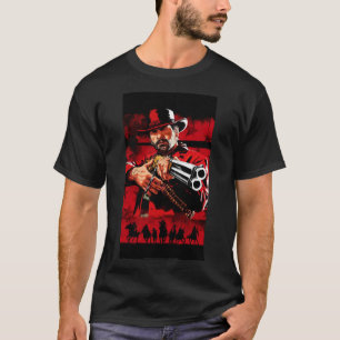 Arthur Morgan Avec Son T-Shirt Classique De Fusil