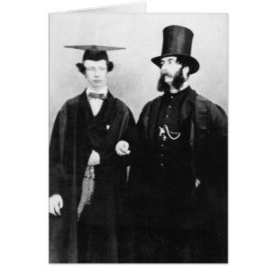 Arthur Munby et son père, vers 1851