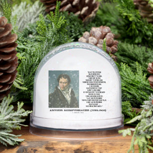 Arthur Schopenhauer Talent contre Genius Citation