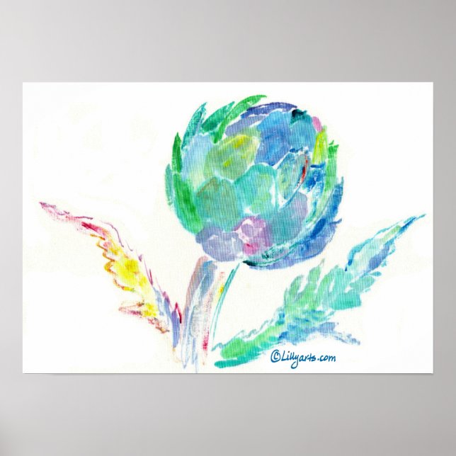 Artichoke Song Fine Art Print and Poster (Devant)