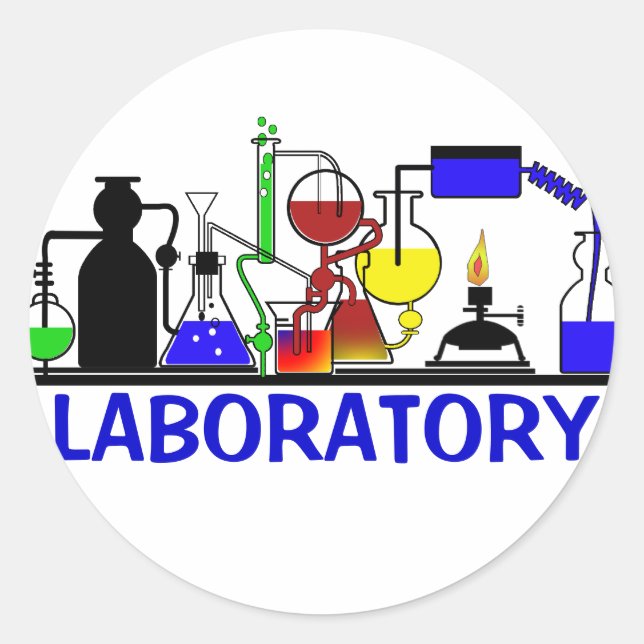 ARTICLES DE LABORATOIRE - AUTOCOLLANTS (Devant)