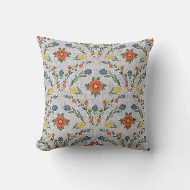 Artisan Floral Home Coussin (Recto)