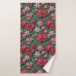 Artisanat origami de Noël 12 - Serviette de bain