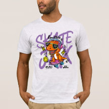 Artist Walk Skate Park Dino T-Shirt (Lumière)
