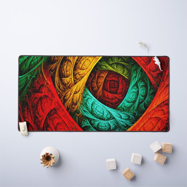 Artiste coloré moderne Art Abstrait Motif #09 (Tableau pour enfants)