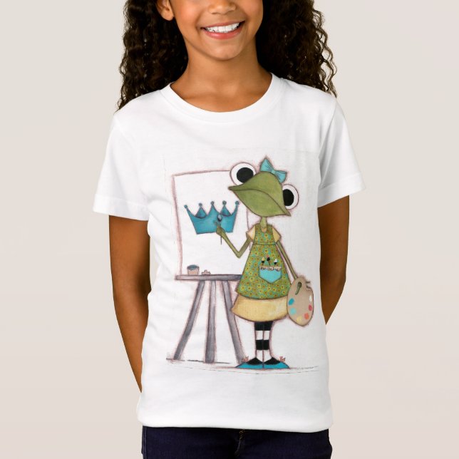 Artiste de grenouille - le T-shirt des enfants (Devant)