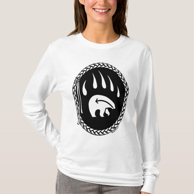 Artiste de l'ours tribal Femmes Sweat - shirt à ca (Devant)