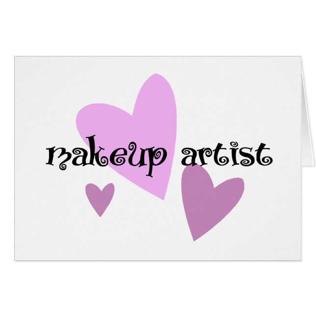 Artiste de maquillage (Devant horizontal)