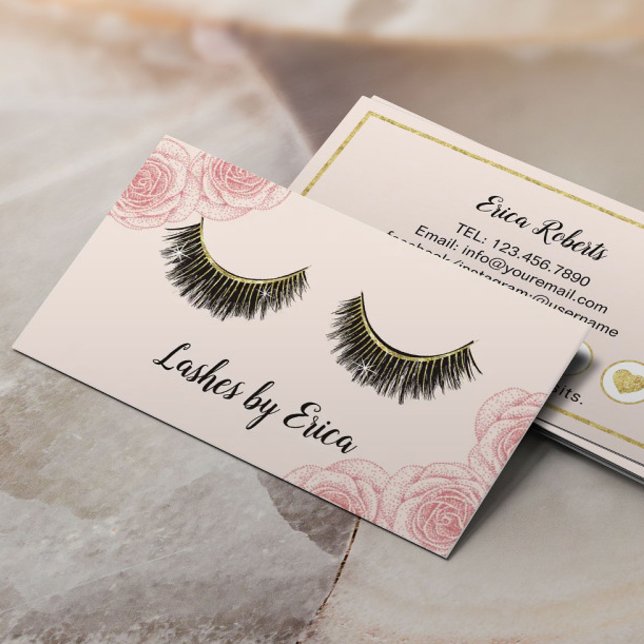 Artiste de maquillage Vintage rose floral fidélité (Créateur téléchargé)