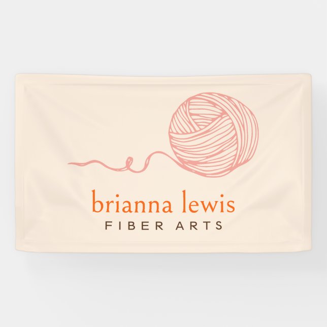 Artiste en fibre Bannière du marché du fil moderne (Horizontal)