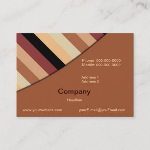 Artiste graphique - Carte de visite de café