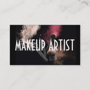 Artiste maquillage, Cosmetologie, Carte de visite