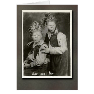 Artistes de cirque Eko et Iko "Men from Mars"