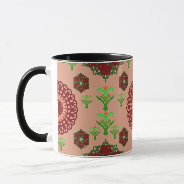 Artistic Pattern Coffee Mug – Stylish Kitchenware  (Gauche)