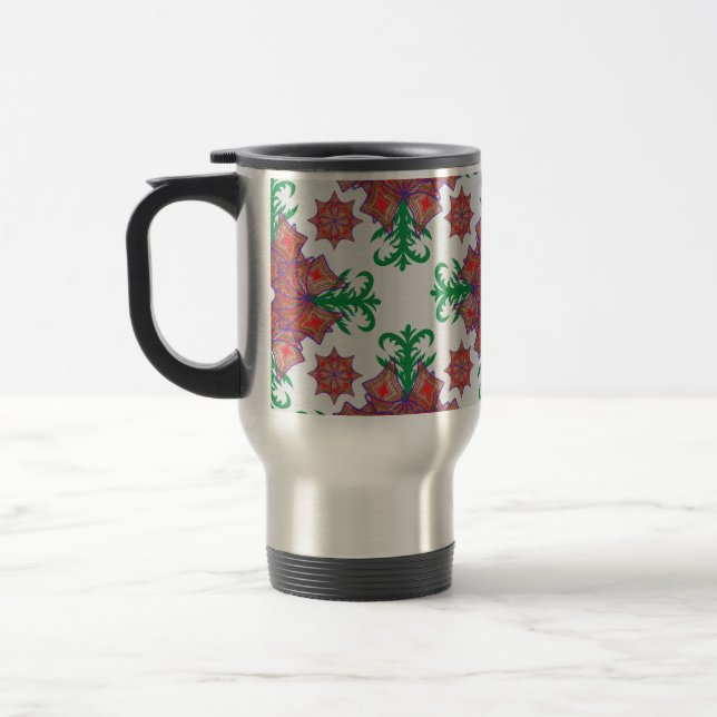 Artistic Pattern Coffee Mug – Stylish Kitchenware  (Gauche)