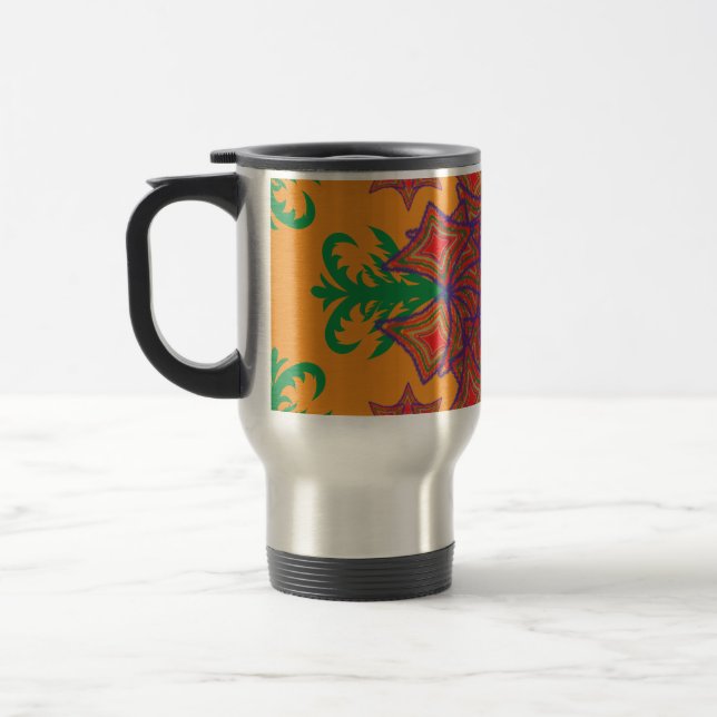 Artistic Pattern Coffee Mug – Stylish Kitchenware  (Gauche)