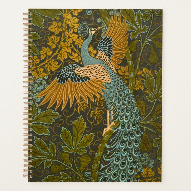 Arts et artisanat Walter Crane Motif Paon (Devant)