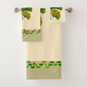 Arts et feuille géométrique de Ginkgo de métier