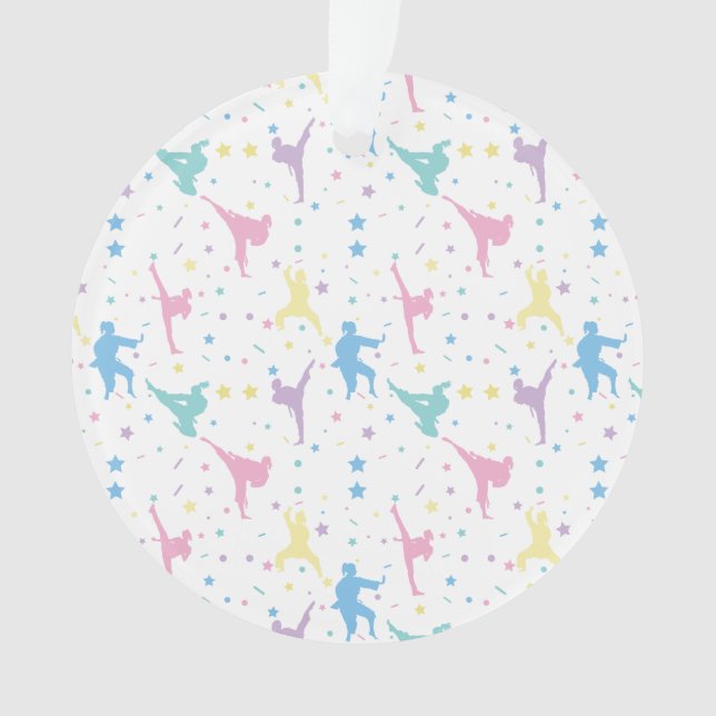 Arts martiaux Karate Étoiles Abstraites Étincelles (devant)