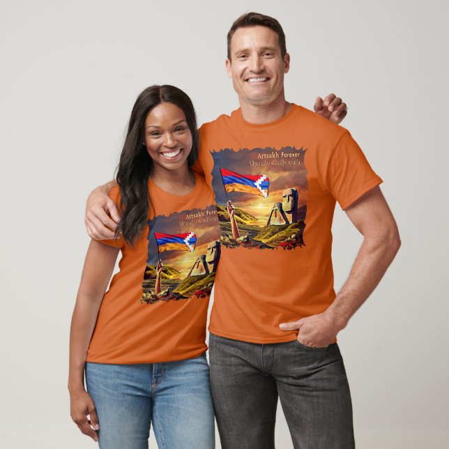 Artsakh Forever Ա ր ց ա խ հ ա  վ  T-shirt ի (Unisexe)