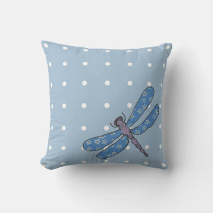 Artsy Dragonfly Coussin