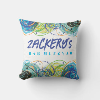 ARTSY FARTSY Bar Bat mitzvah Coussin