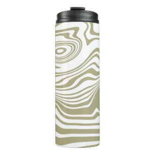 Artwork de marbre Abstrait Bouteille isotherme