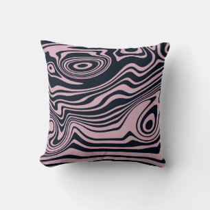 Artwork de marbre Abstrait Coussin décoratif
