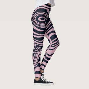 Artwork de marbre Abstrait Legging