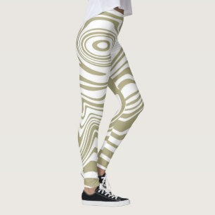 Artwork de marbre Abstrait Legging