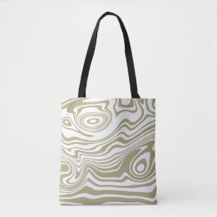 Artwork de marbre Abstrait Sac fourre-tout