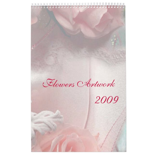 Artwork Fleurs Calendrier 2009 (Protection)