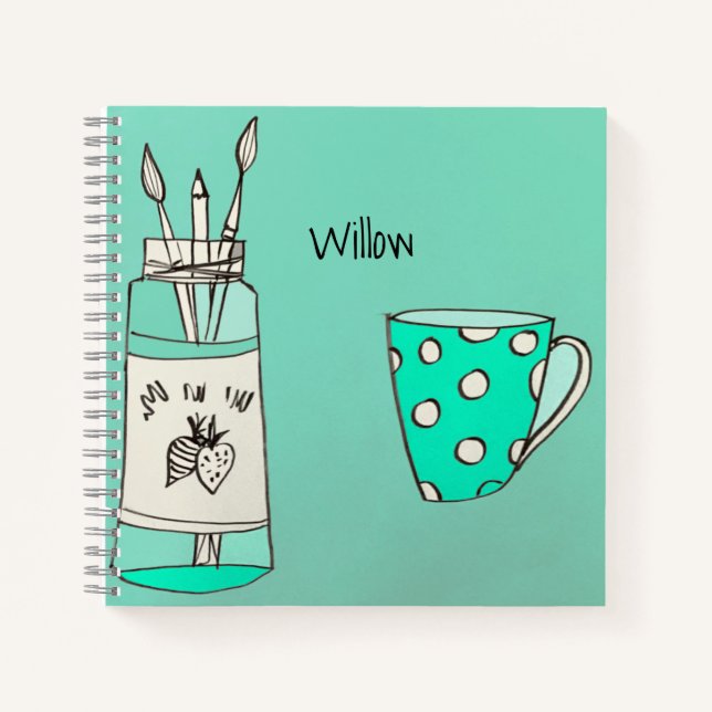 Arty Carnet 1 personnalisable (Devant)