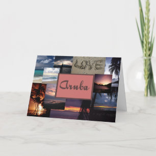 Aruba faire-part de mariage