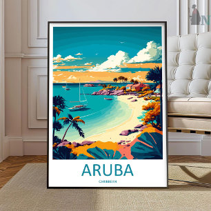 Aruba Impression de voyage Art mural Aruba Décorat