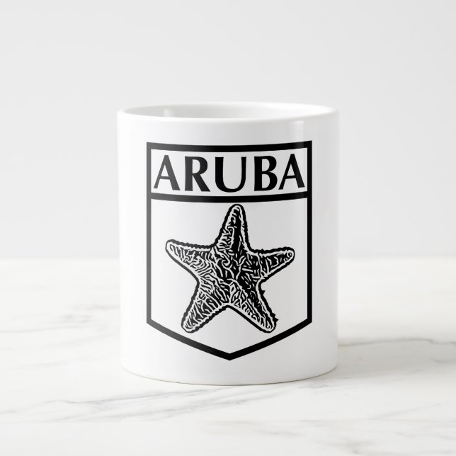 Aruba Island Design - Jumbo Mug (Devant)