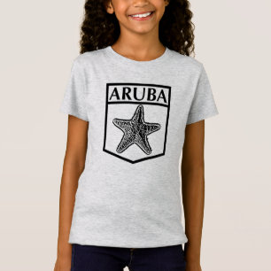 Aruba Island Design - T-shirt Girls Jersey