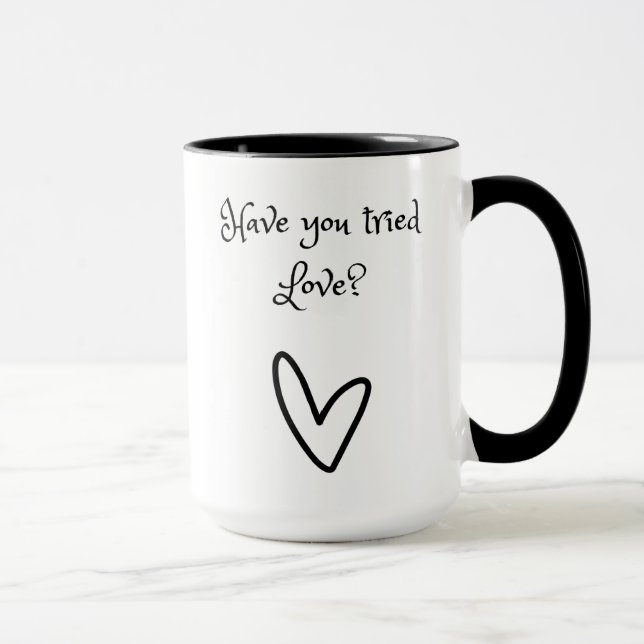 As-Tu Essayé De Tendre Amour Mug ? (Droite)