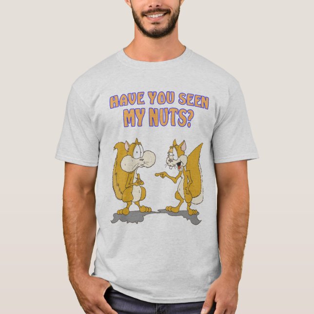 As-tu vu mes noix ? T-shirt (Devant)