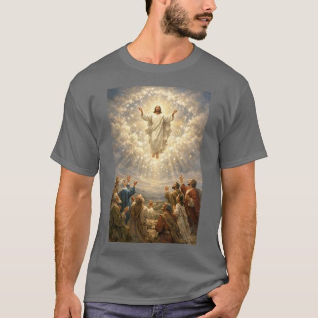 Ascension glorieuse de Jésus T-Shirt (Devant)