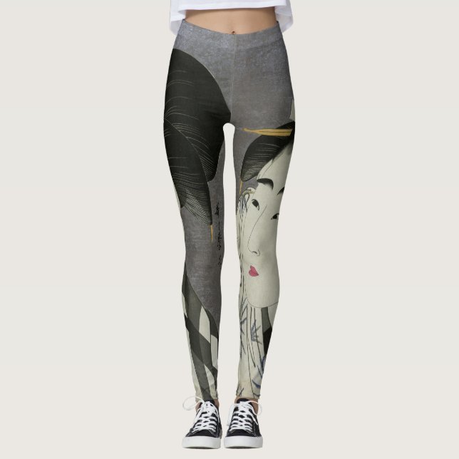 Ase O Fuku Onna leggings d'art japonais (Devant)