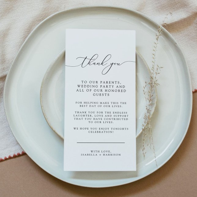 Asher - Moderne Mariage de calligraphie Merci de t (Créateur téléchargé)